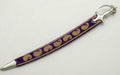The Royal Amethyst & Gold Paisley Talwar | Deep Purple Velvet Ceremonial Sword | Swordora Royal Collection