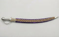 The Amethyst & Gold Royal Talwar | Deep Purple Velvet Ceremonial Sword | Swordora Royal Collection