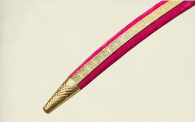 The Rani Pink Heritage Talwar | Vibrant Pink & Gold Groom Sword | Swordora